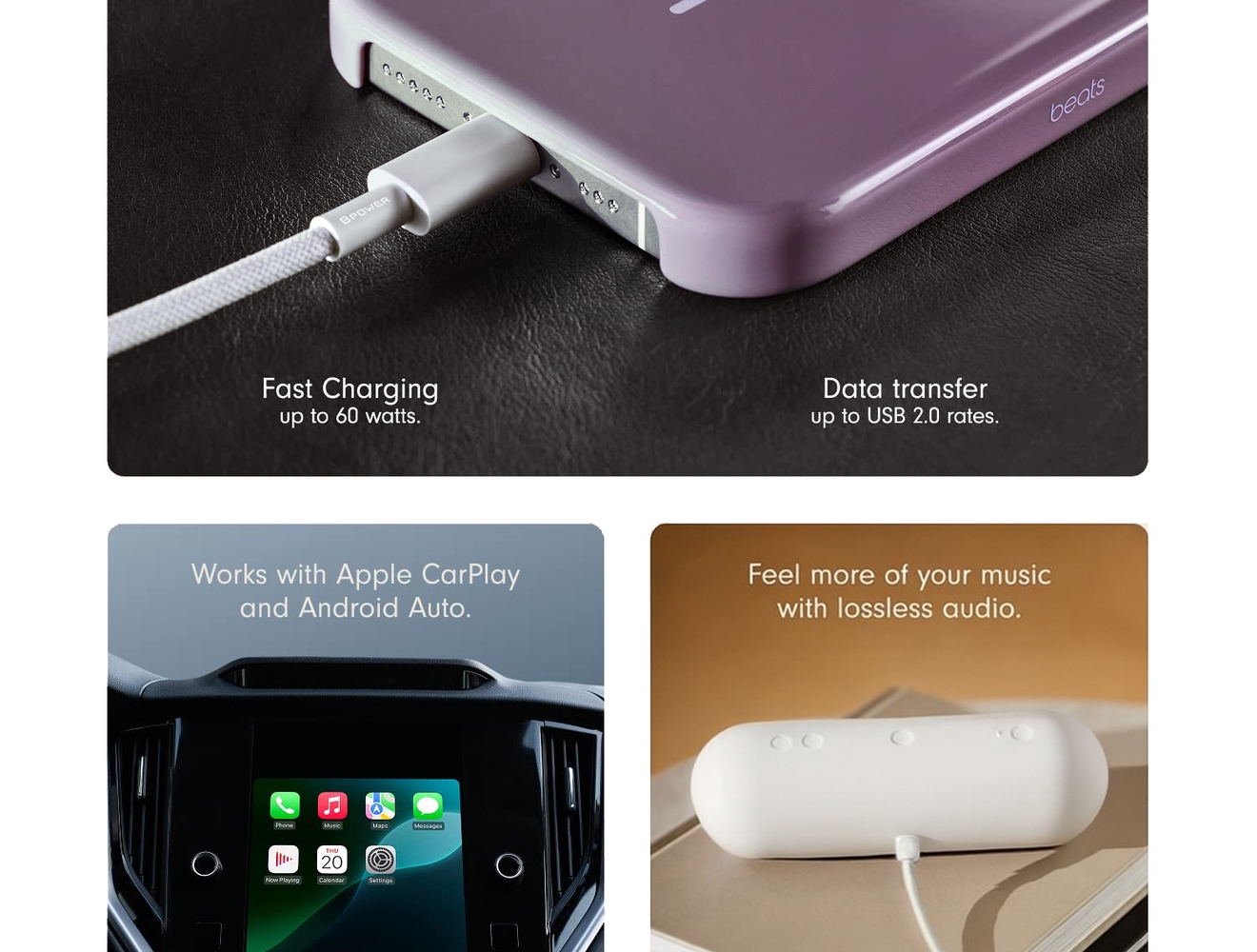 Củ sạc nhanh đen