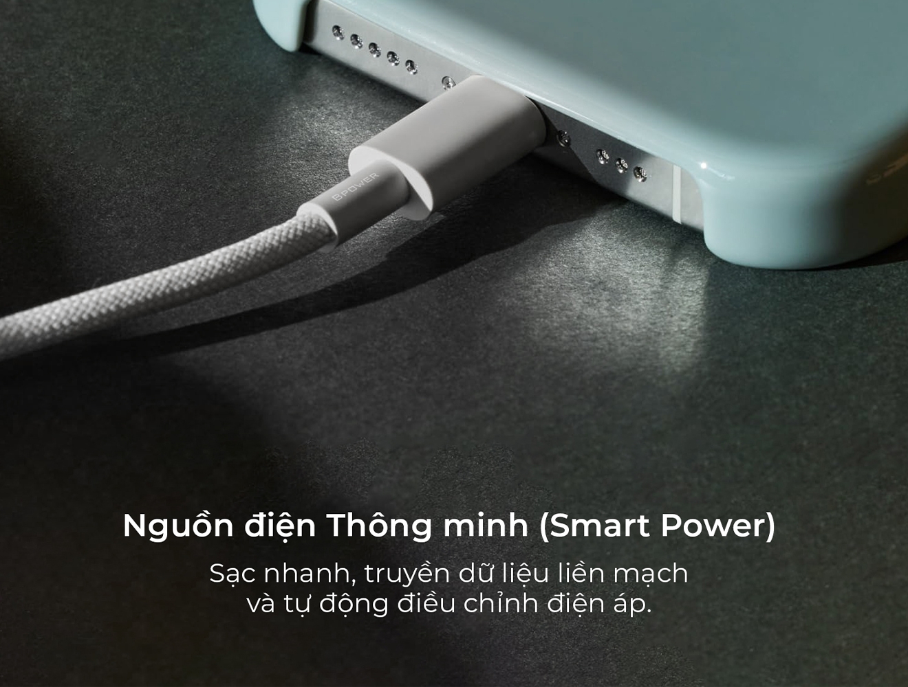 Củ sạc nhanh trắng