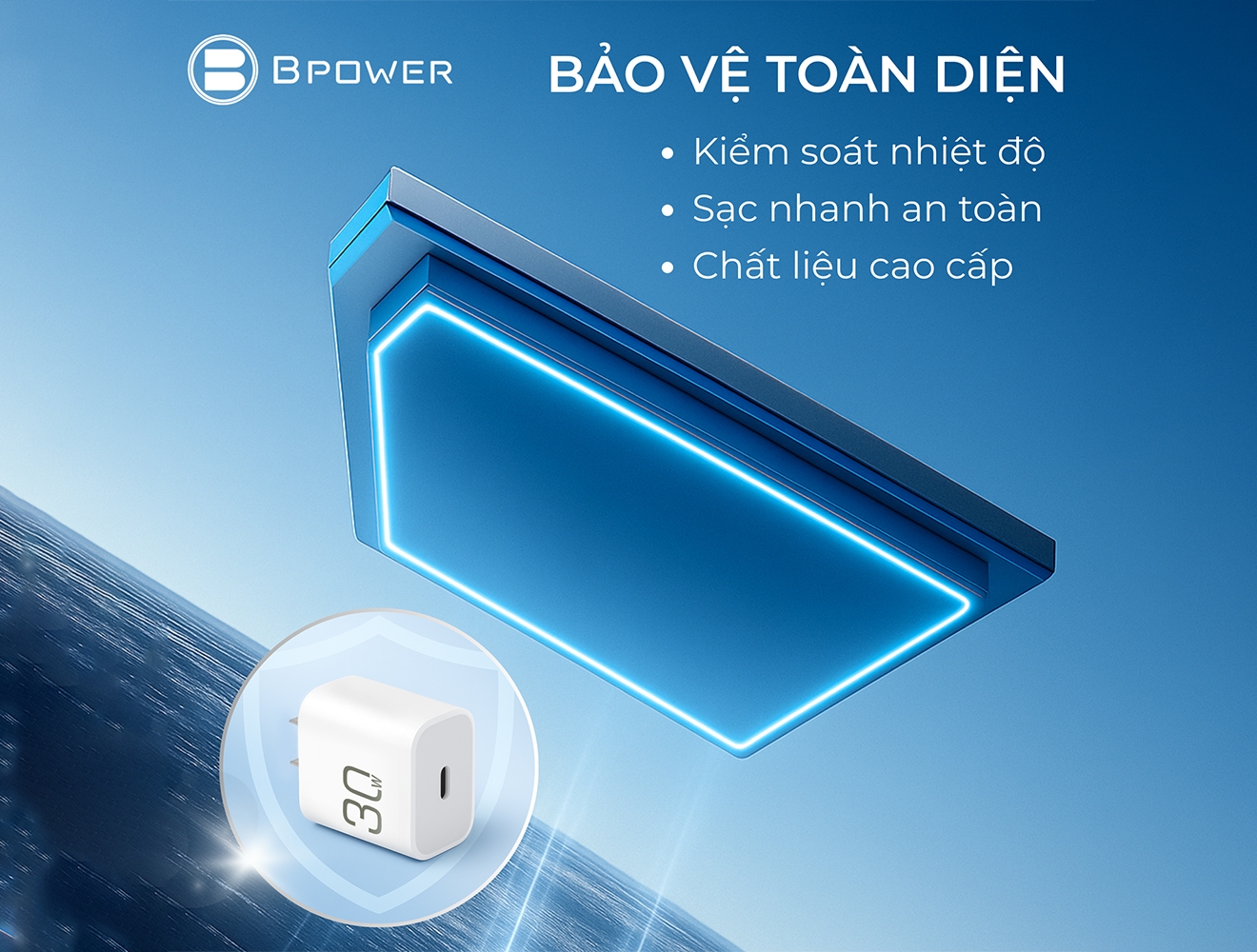 Củ sạc nhanh đen