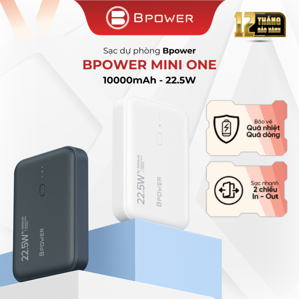 Sạc dự phòng Bpower Mini One -10.000mAh