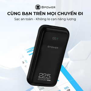Sạc dự phòng Bpower Quick 20.000mAh