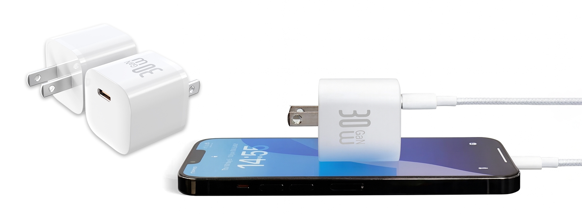 Củ Sạc Nhanh Bpower Turbo GaN 30W – Sạc Cho iPhone/Android