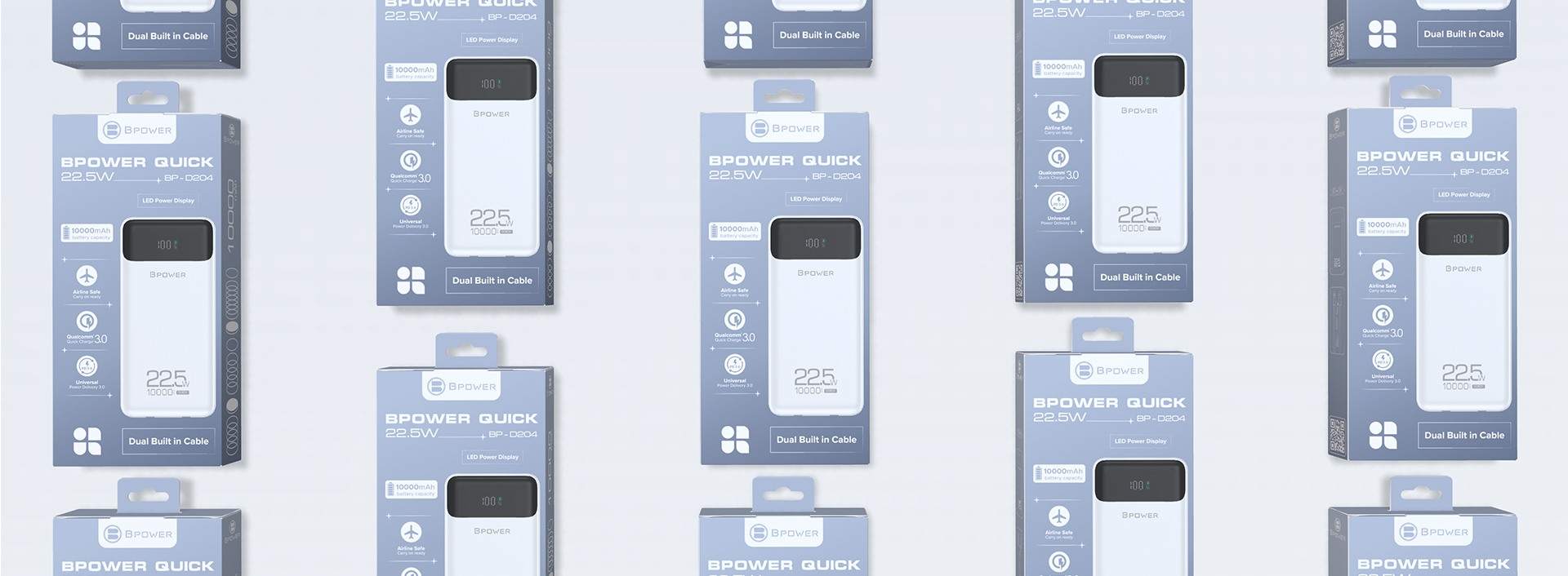 Sạc dự phòng Bpower Quick 10.000mAh
